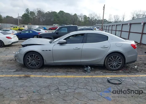 2017 Maserati Ghibli z USA, uszkodzony, nr VIN ZAM57XSA2H1203487